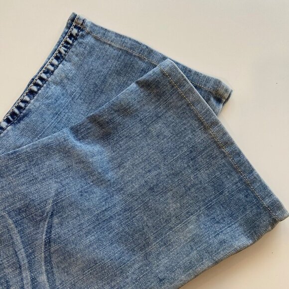 Silver Jeans silver Suki Women Medium Rise Straight Leg Jeans 32 Bleach tie dye - Picture 9 of 13